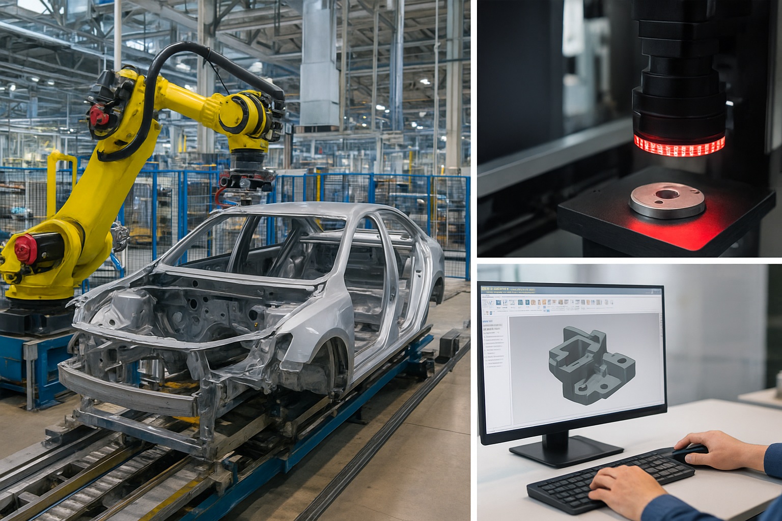 工場知能化・機械設計のイメージ